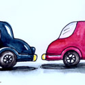 汽车连接,车龙,车队 car queue