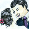 夫妻相逢,夫妇 husband and wife