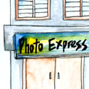 照相馆,相片沖洗店 photography shop