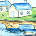 水上房屋 water house