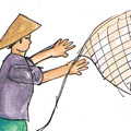 渔翁,渔夫,捕鱼人 fisherman