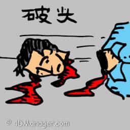 破头,断头,无头尸 headless body