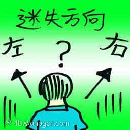 迷失方向 disoriented
